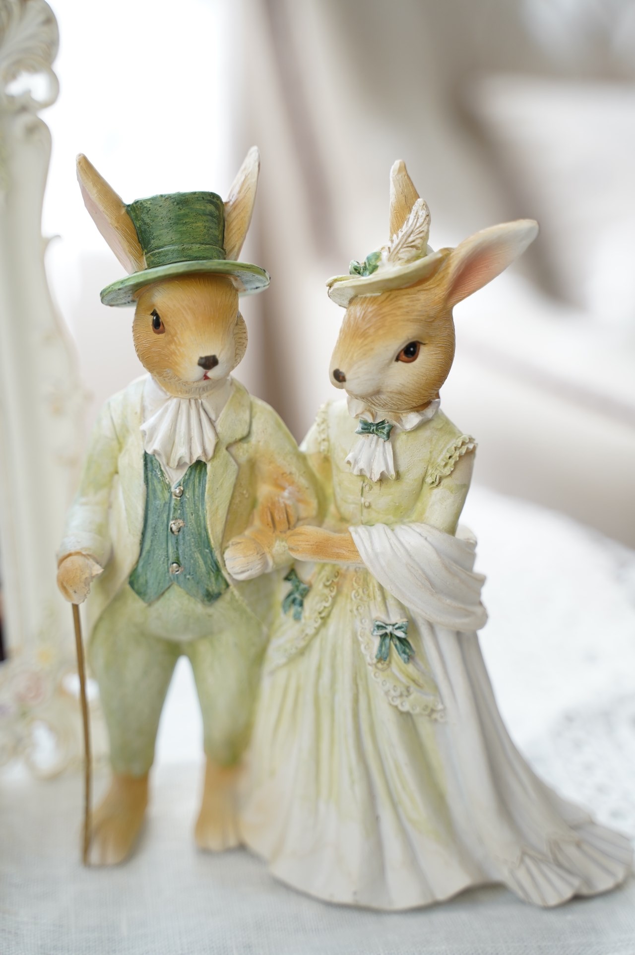 { 荷蘭雜貨 }  ∞伯爵與夫人 ∞ 兔子擺飾 