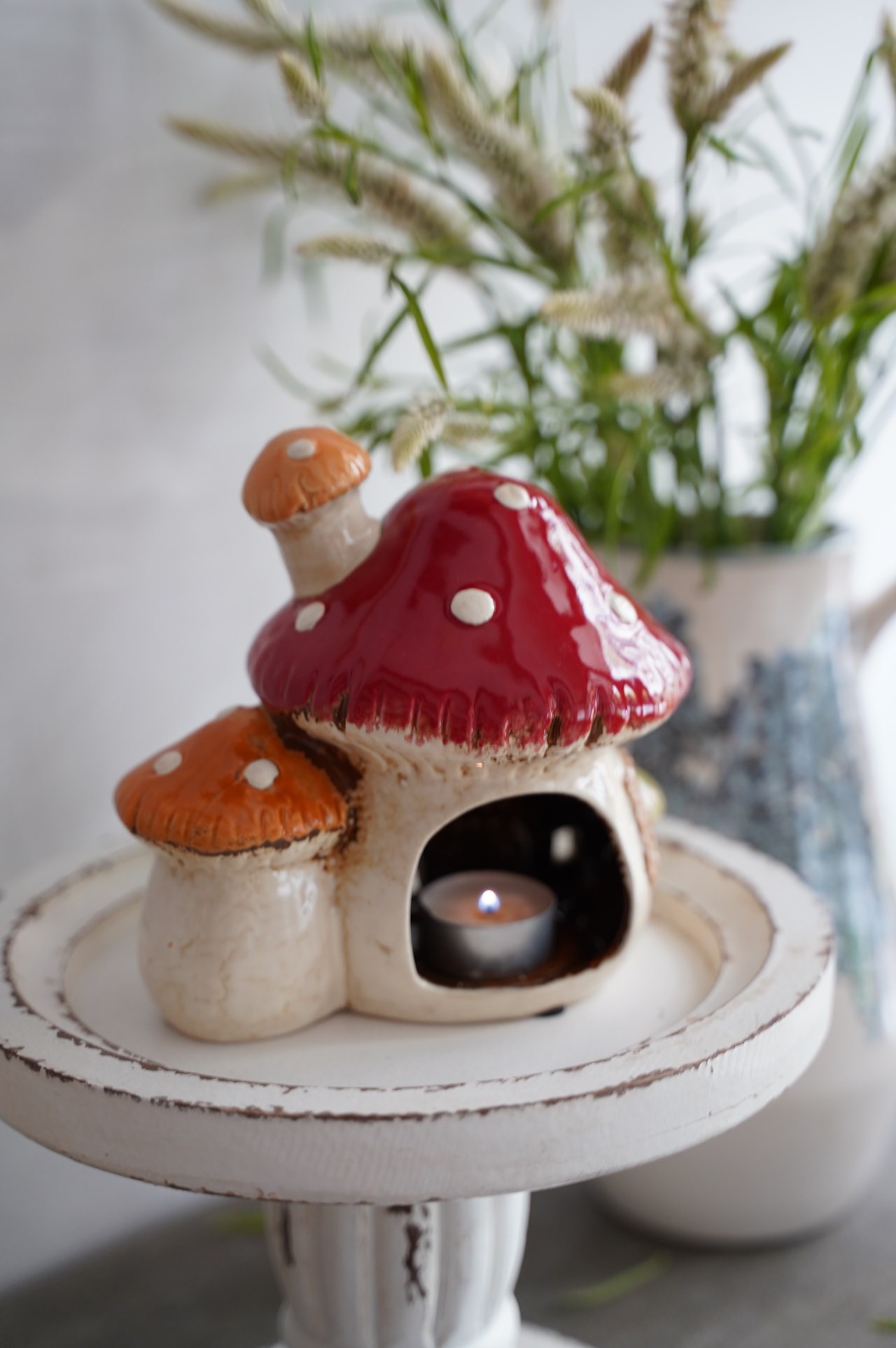 { 荷蘭雜貨 }∞蘑菇燭台