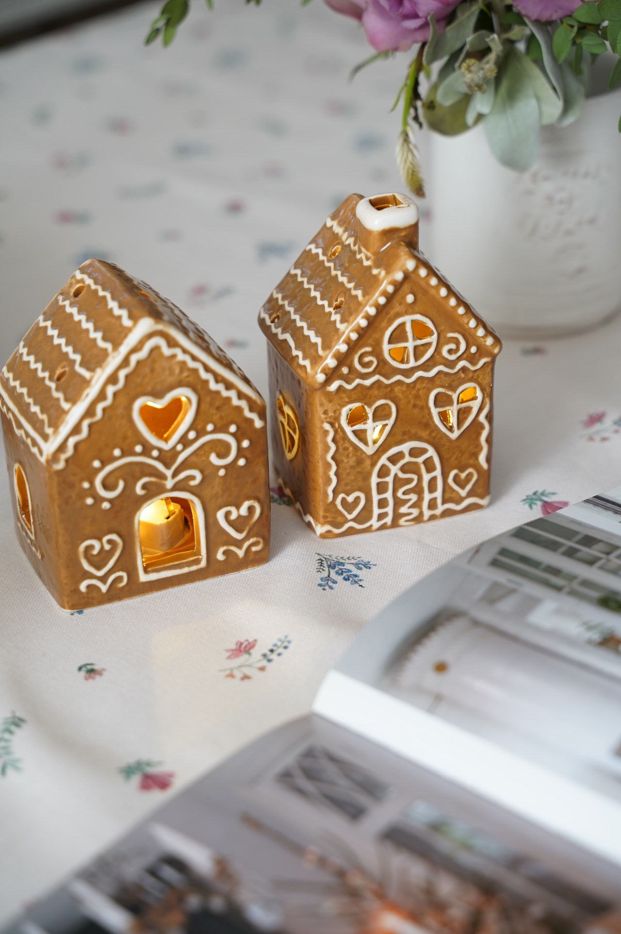 { 荷蘭雜貨 }∞LED燈飾-薑餅屋 (兩款)