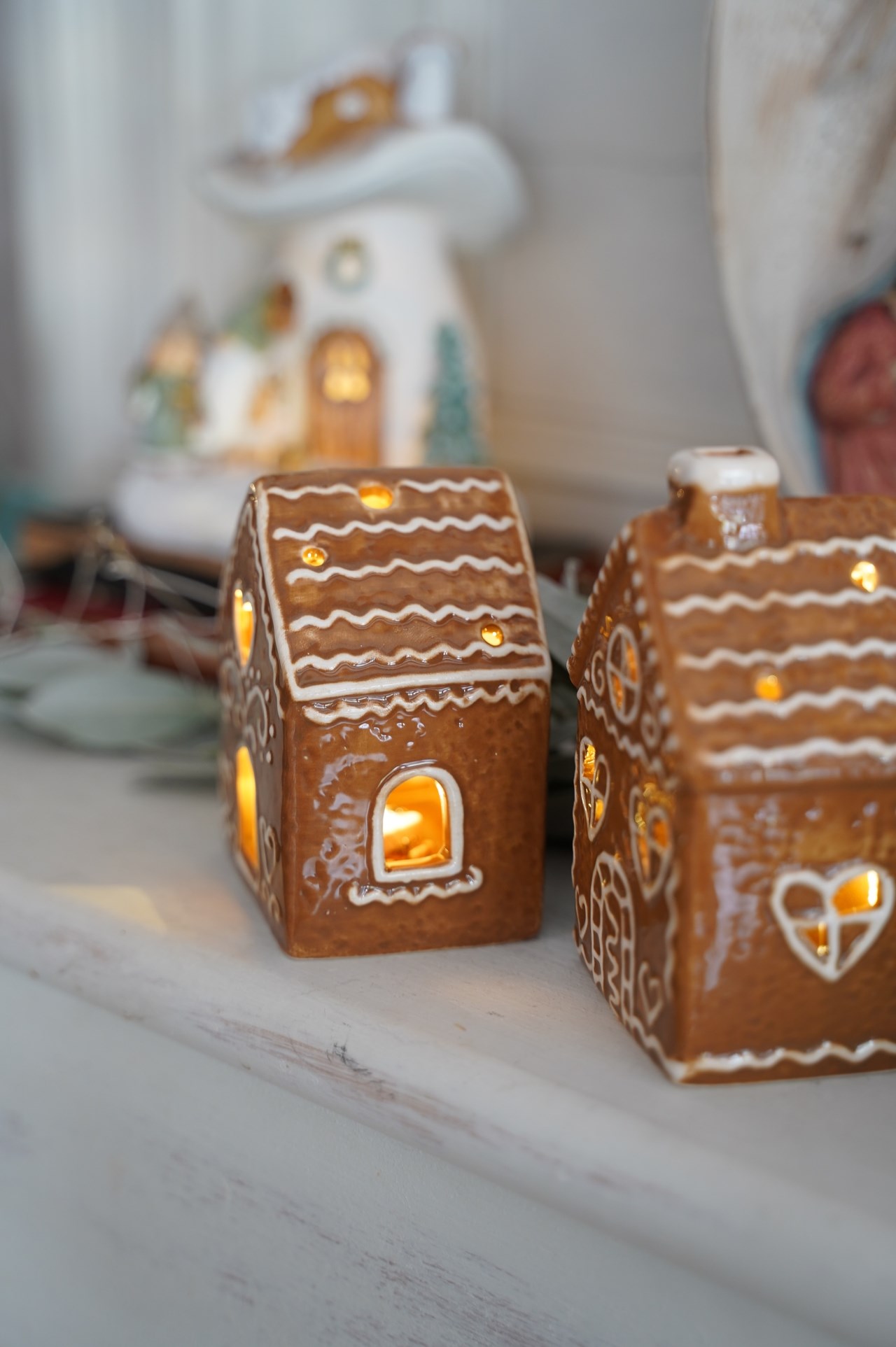 { 荷蘭雜貨 }∞LED燈飾-薑餅屋 (兩款)