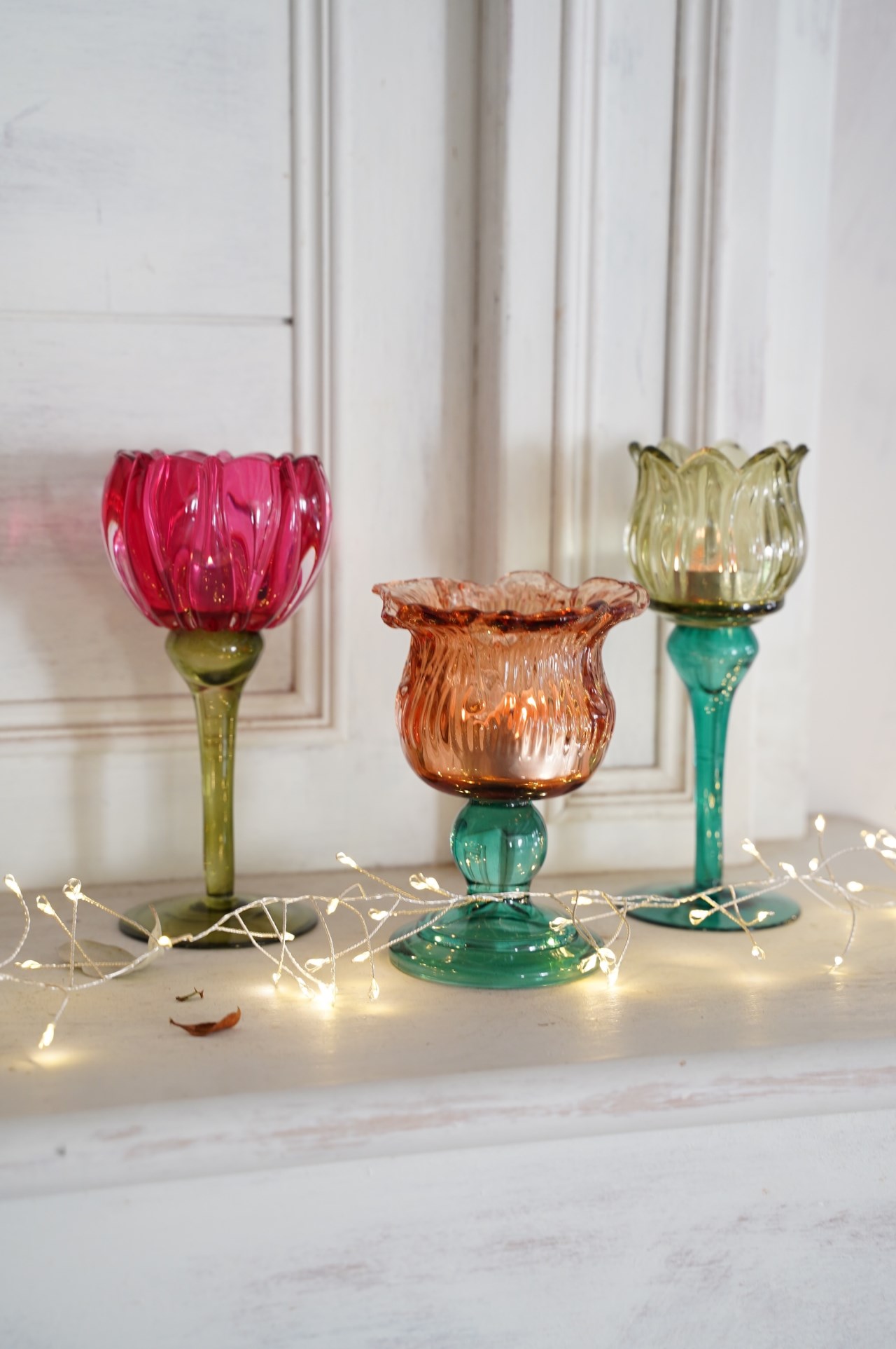 { 荷蘭雜貨 }∞花朵燭台 (三款)