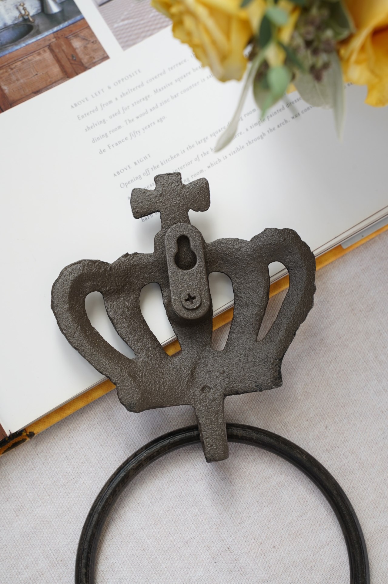 { 荷蘭雜貨 } ∞ 皇冠毛巾架