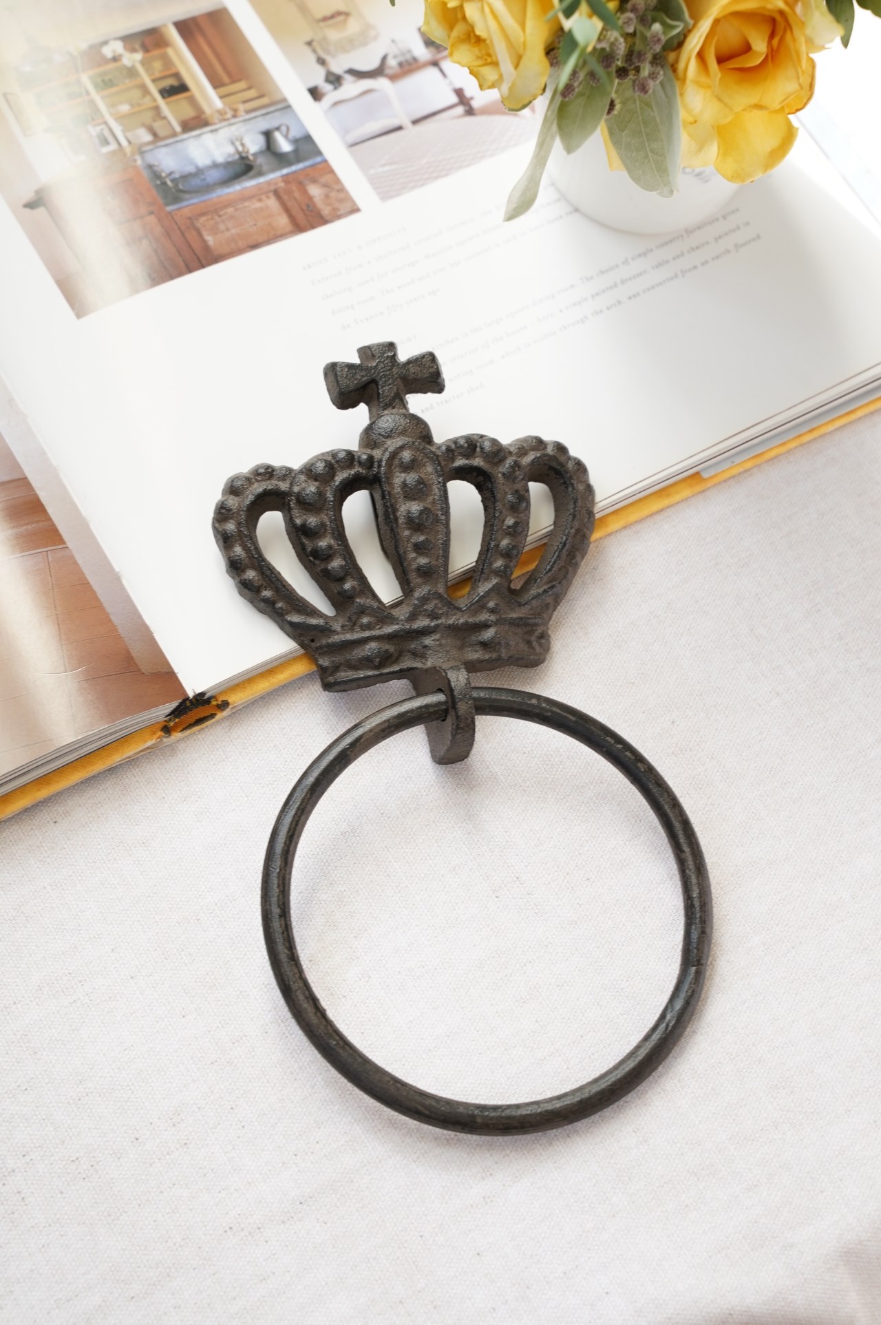 { 荷蘭雜貨 } ∞ 皇冠毛巾架