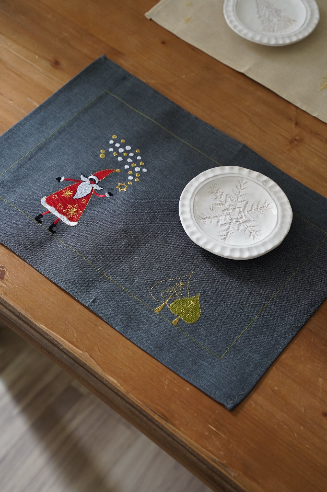 {ROLANDE.D} ∞桌墊-30x50cm-聖誕老人