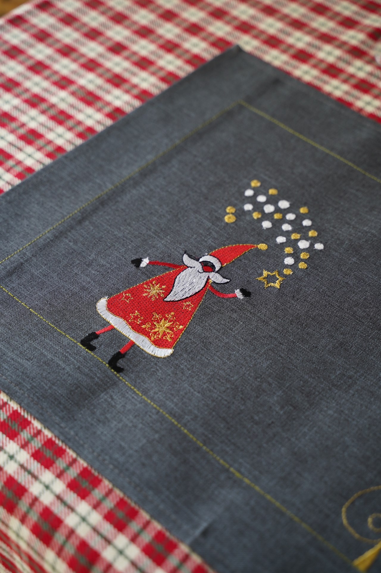 {ROLANDE.D} ∞桌墊-30x50cm-聖誕老人