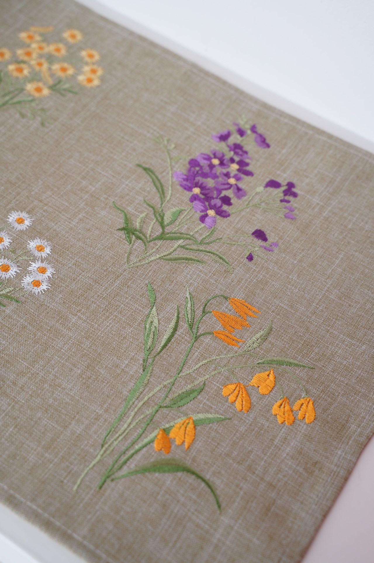 {ROLANDE.D} ∞ 碎花刺繡桌墊-35x50cm 