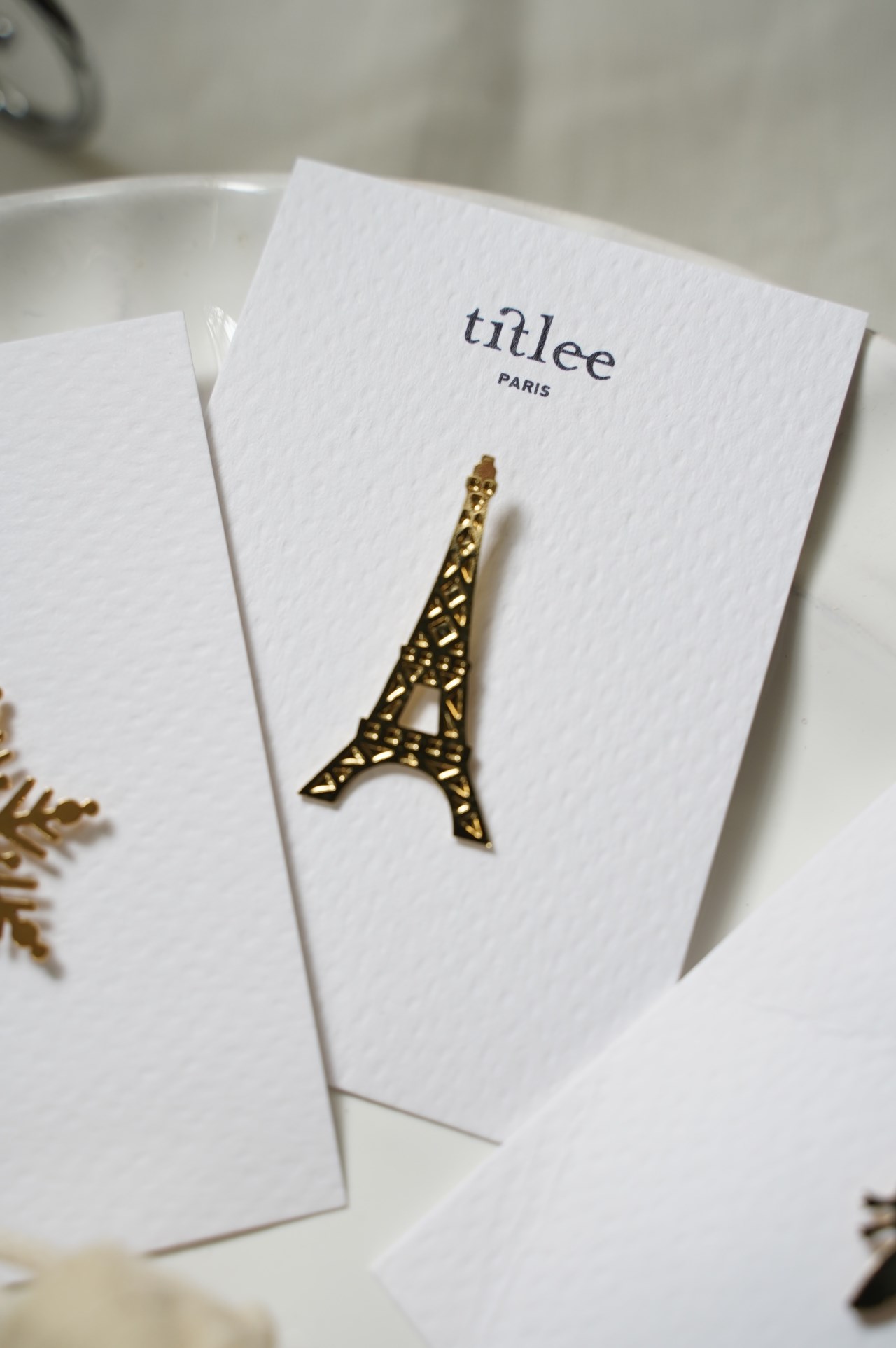 {Titlee} ∞  搪瓷鍍金別針-六款