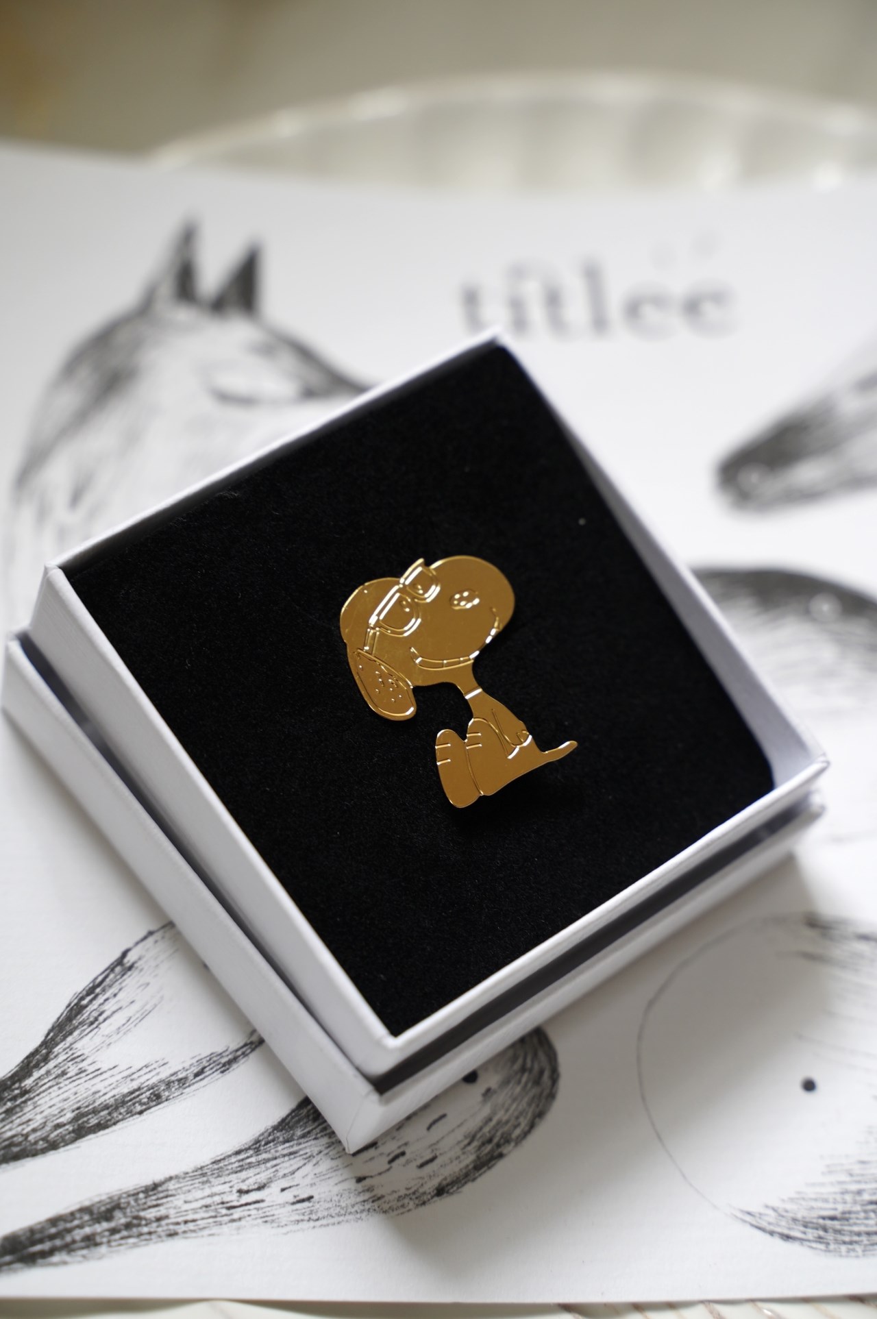 {Titlee} ∞Snoopy別針-Septembre