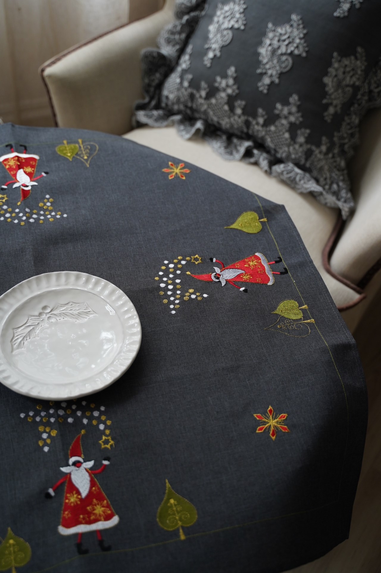 {ROLANDE.D} ∞ 聖誕老人 85x85cm 