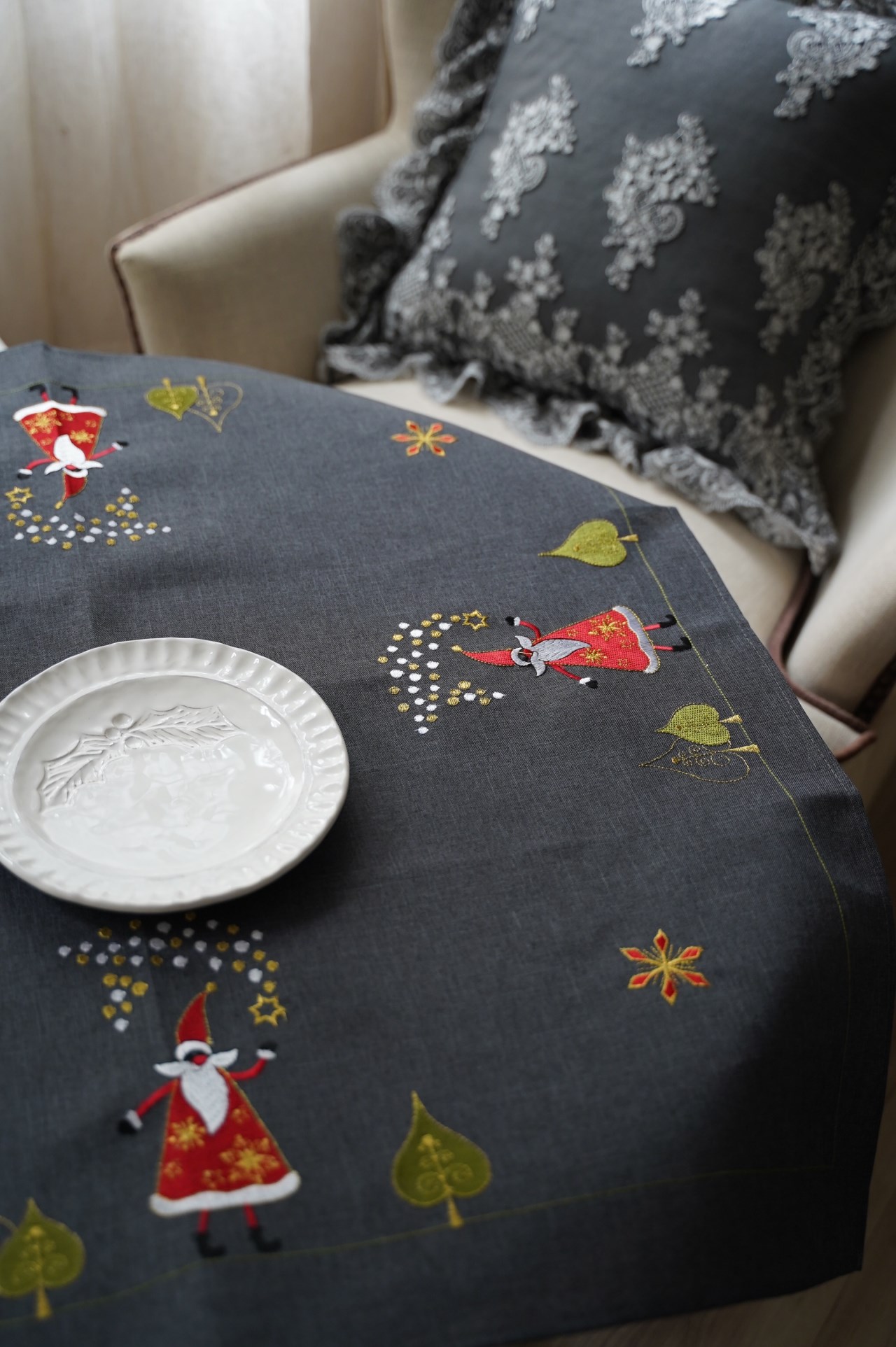 {ROLANDE.D} ∞ 聖誕老人 85x85cm 