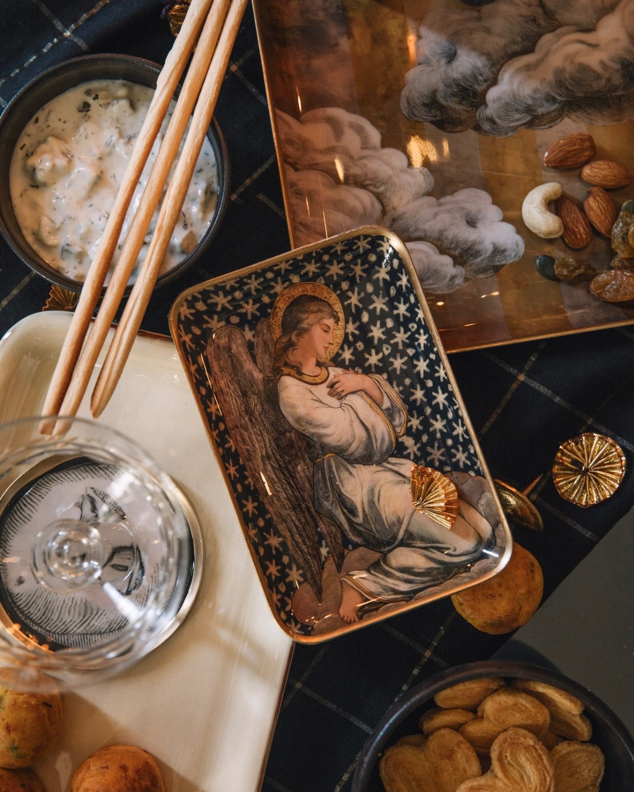 {Bon Coeurs} ∞天使∞搪瓷彩繪托盤