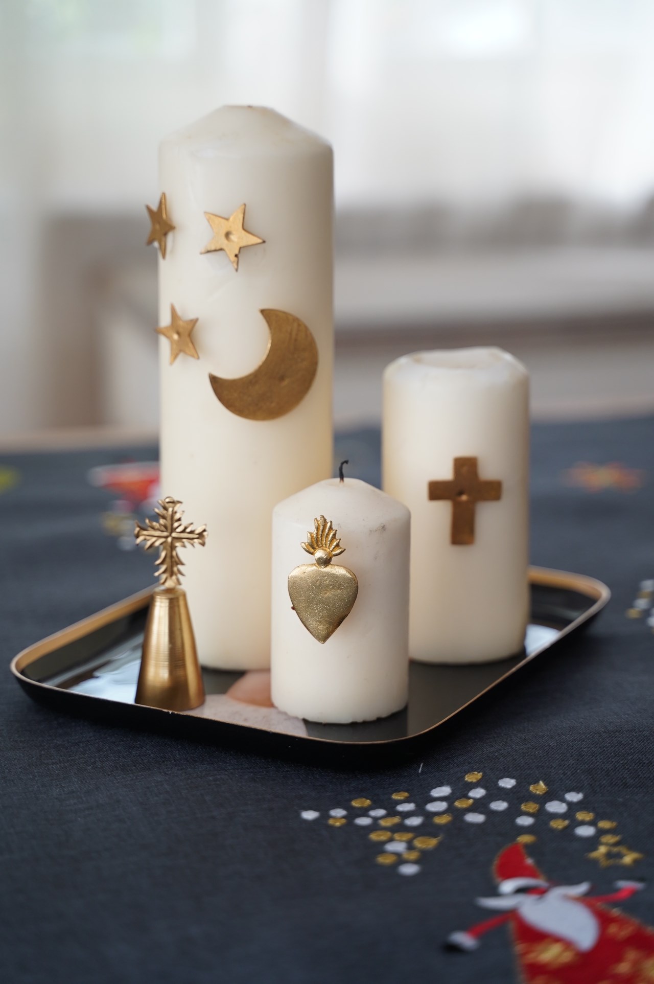 {BonCoeurs} ∞蠟燭裝飾扣(四款)