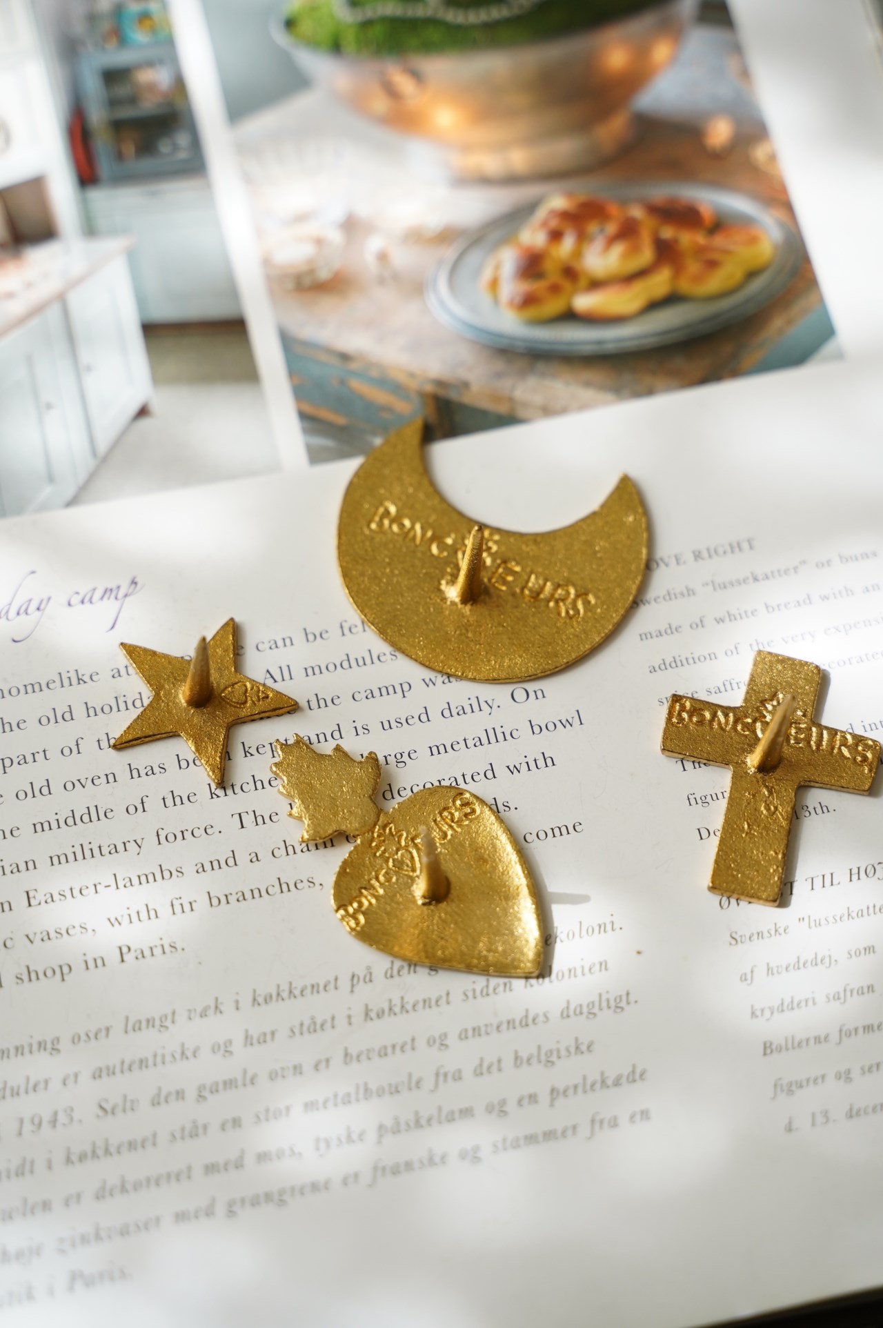 {BonCoeurs} ∞蠟燭裝飾扣(四款)