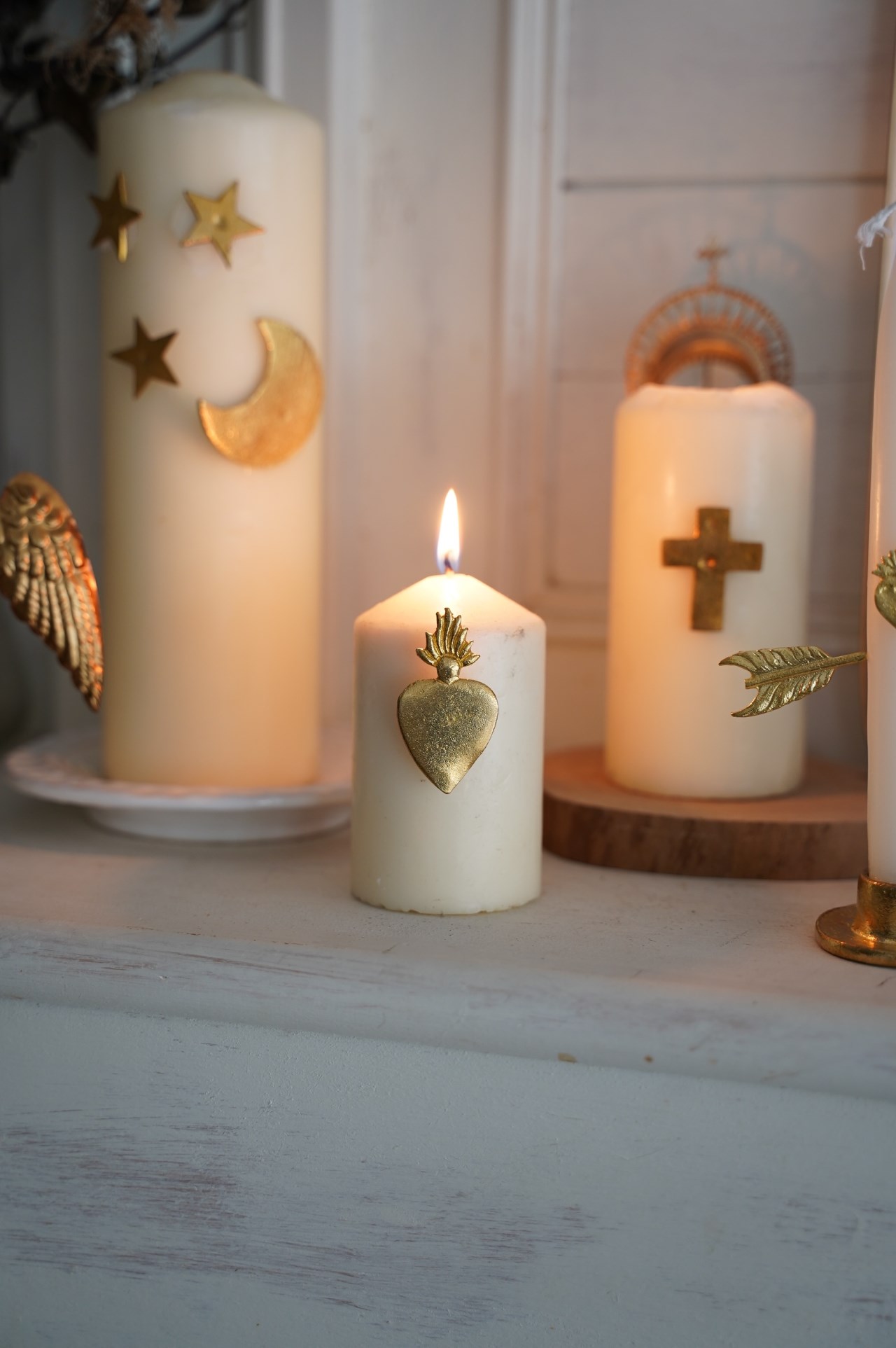 {BonCoeurs} ∞蠟燭裝飾扣(四款)