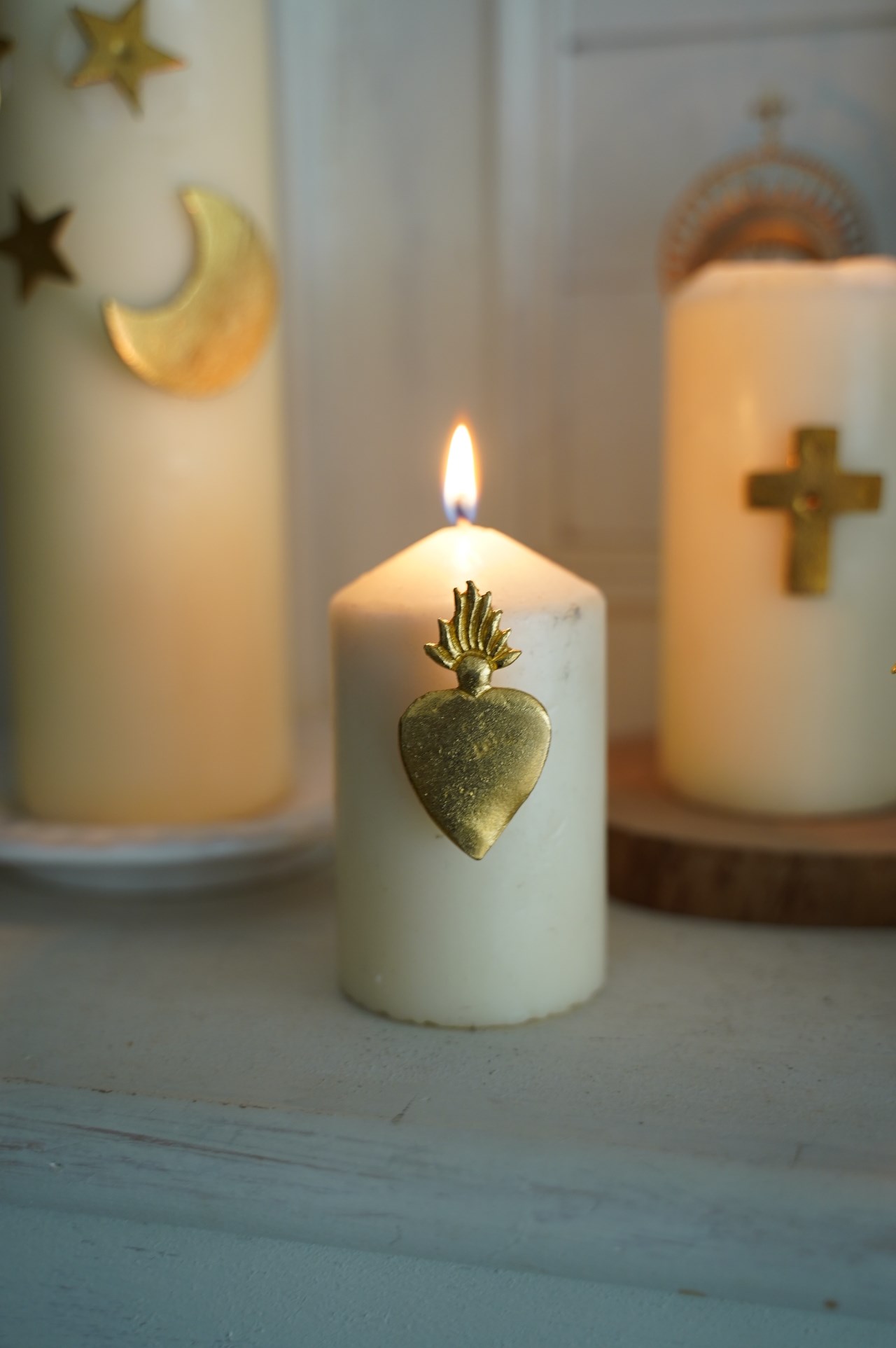 {BonCoeurs} ∞蠟燭裝飾扣(四款)