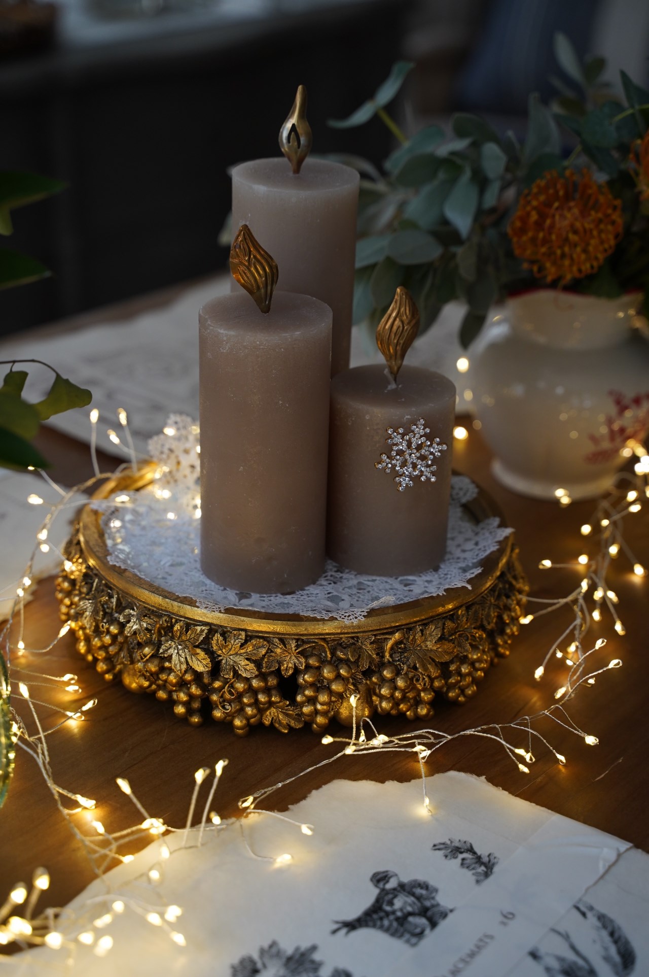 { Kunstindustrien }∞丹麥圓柱蠟燭 （3款）