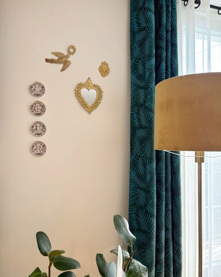 {BonCoeurs} ∞ 飛鳥 黃銅掛飾