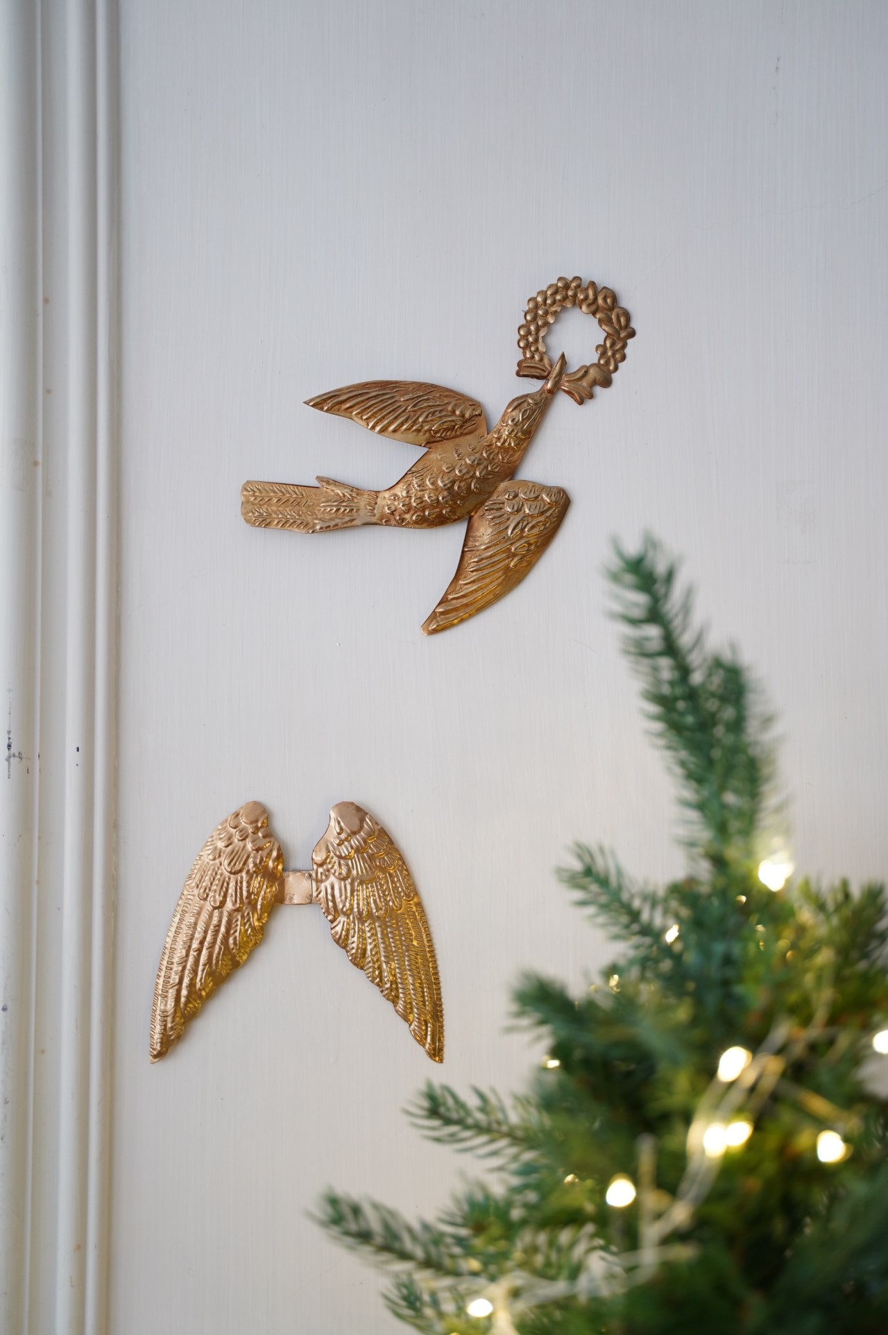 {BonCoeurs} ∞ 飛鳥 黃銅掛飾