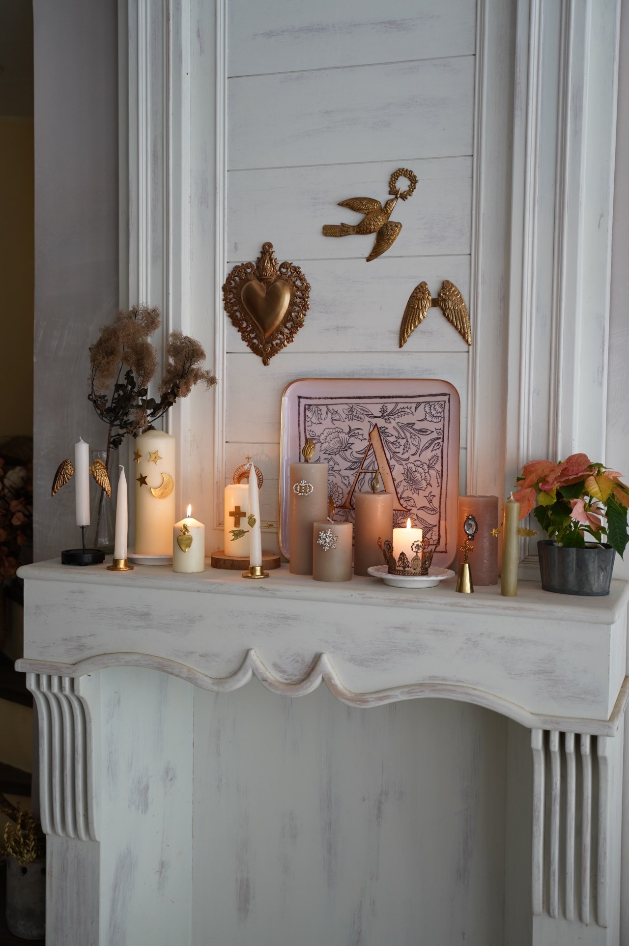 {BonCoeurs} ∞ Maria 黃銅掛飾 