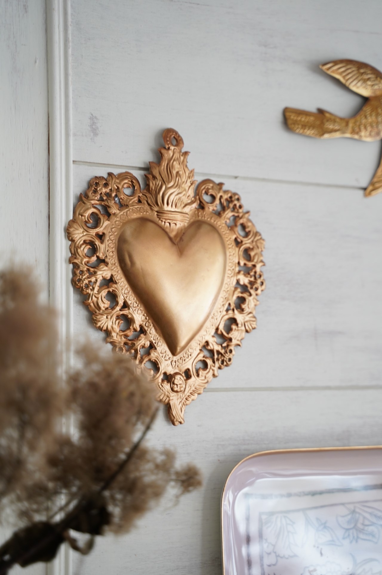 {BonCoeurs} ∞ Maria 黃銅掛飾 