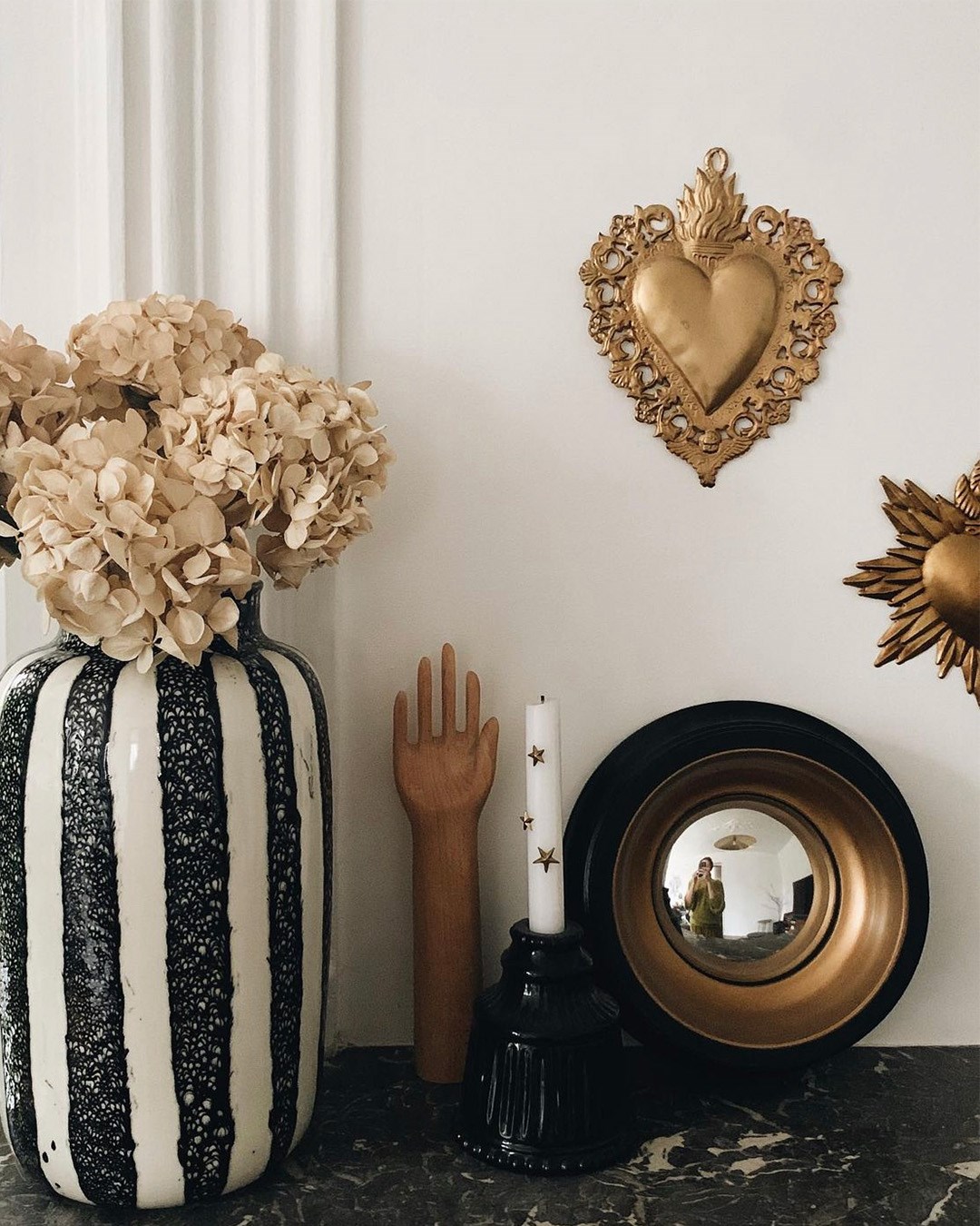 {BonCoeurs} ∞ Maria 黃銅掛飾 