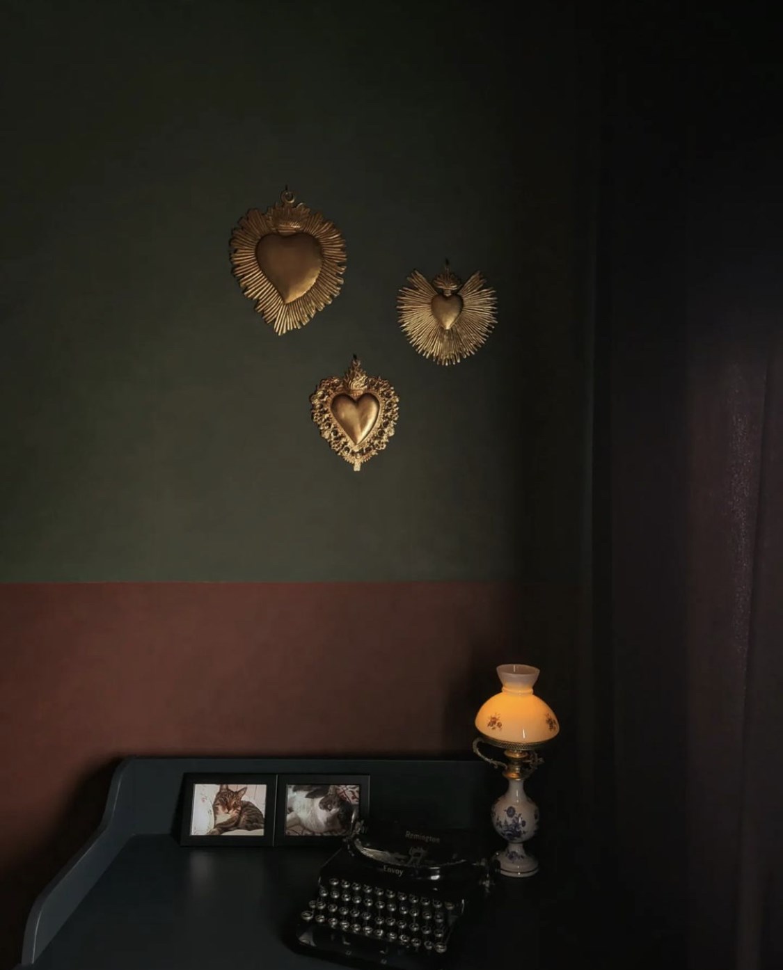 {BonCoeurs} ∞ Maria 黃銅掛飾 