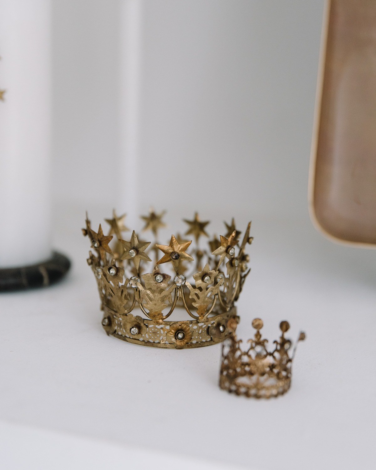 {BonCoeurs} ∞ Candle jewelry ∞ 皇冠 