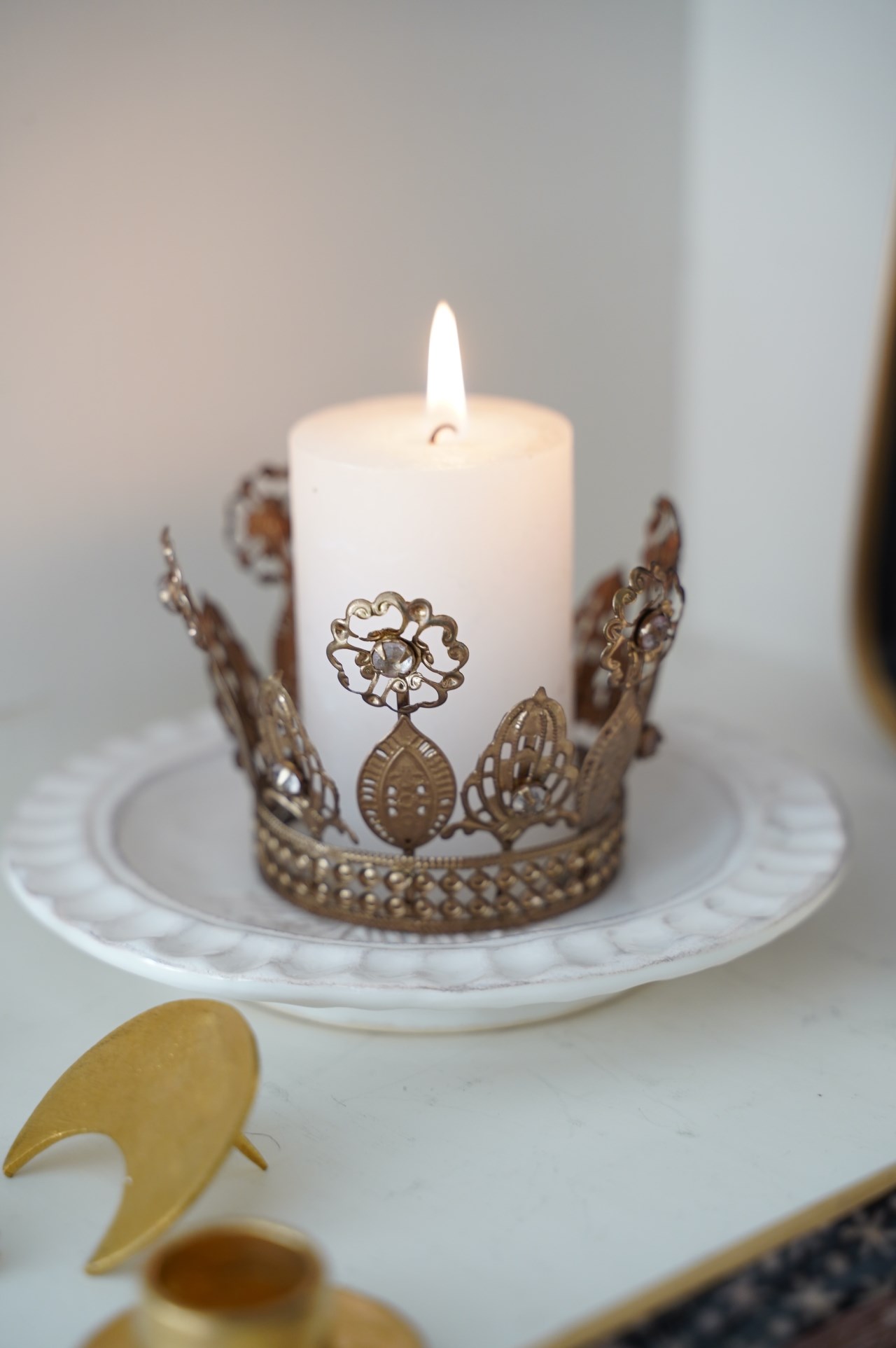 {BonCoeurs} ∞ Candle jewelry ∞ 皇冠 