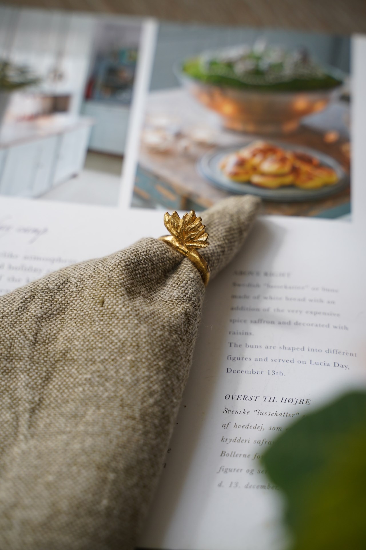 {BonCoeurs} ∞ 黃銅餐巾環-愛心