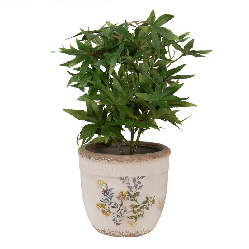 {荷蘭雜貨} ∞ 黃花花盆 