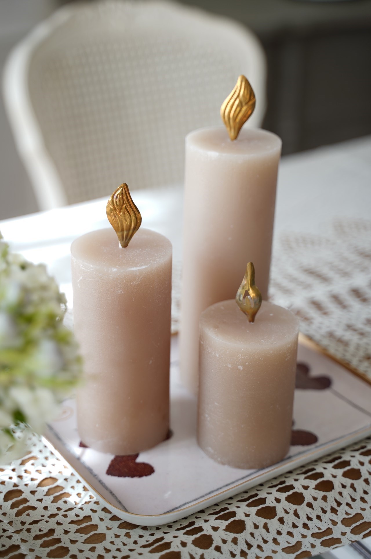 { Kunstindustrien }∞丹麥圓柱蠟燭 （3款）