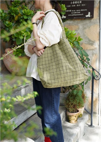 {Charvet Editions} ∞ CANA 亞麻提包 (3色)