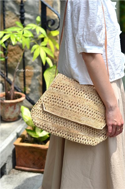 { Made in Mada }∞LAURETTE法國拉菲草包