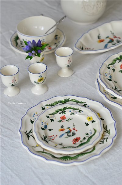 {Gienfrance} ∞OISEAUX PARADIS 餐盤 16.5cm
