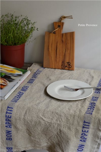 { CharvetEditions }∞ BON APPETIT 亞麻桌旗 45x160cm (3色)