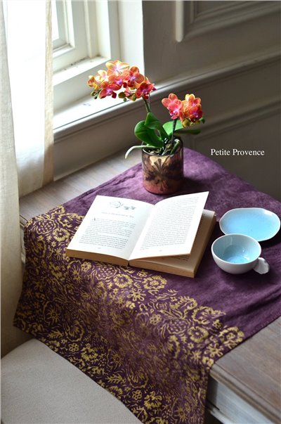 { Bertozzi }∞ FLEURE 亞麻巾 55x70cm (兩色)