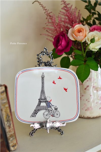 { Gienfrance }∞ PARIS 方盤 18x16cm