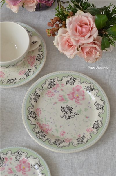 { Gienfrance } ∞LADUREE 聯名款 點心盤 16.5cm