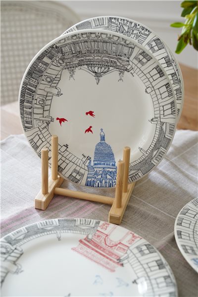{ Gienfrance }∞ PARIS 餐盤22cm (4set)