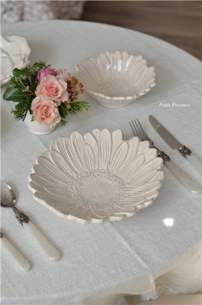 { VIRGINIA CASA }  ROMANTICA 雛菊湯盤 22cm