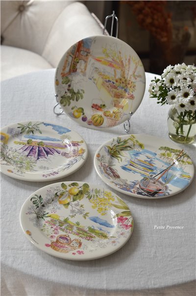{ Gienfrance }∞ PROVENCE 餐盤套組-22cm  (4set)