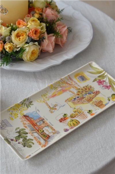 { Gienfrance } PROVENCE 長盤-36x15.5cm