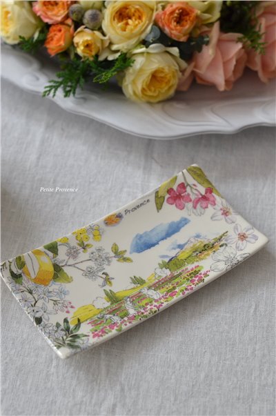 { Gienfrance } PROVENCE 長盤-19.3x10cm