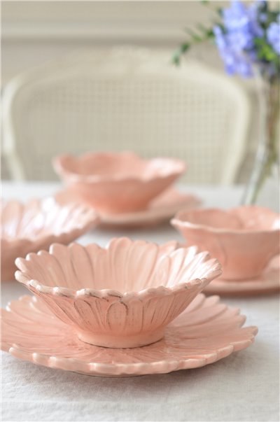 { VIRGINIA CASA} ROMANTICA 雛菊餐碗 16cm