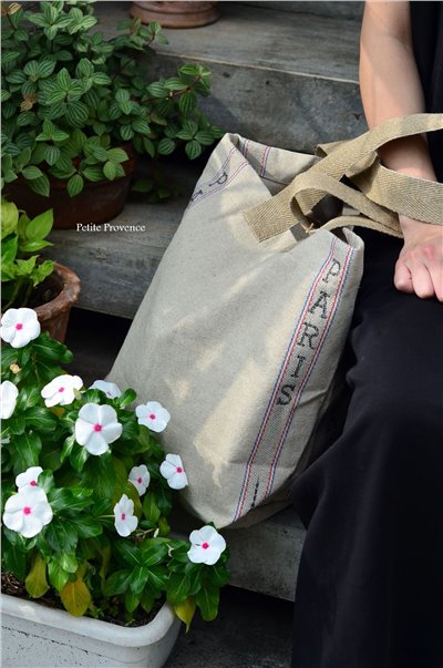 { Charvet Editions }∞ PARIS亞麻提包