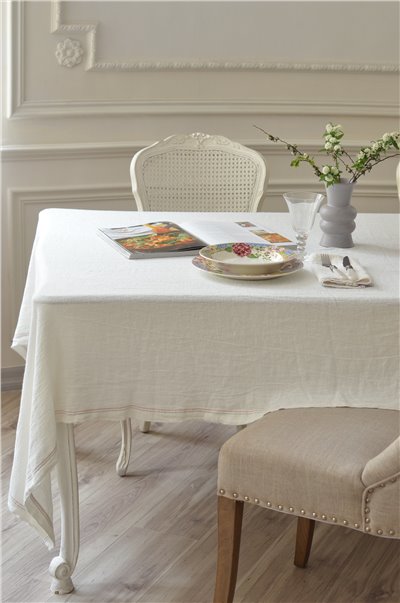 { Charvet Editions }∞EMPREINTE 亞麻桌巾∞165x250cm(2色)