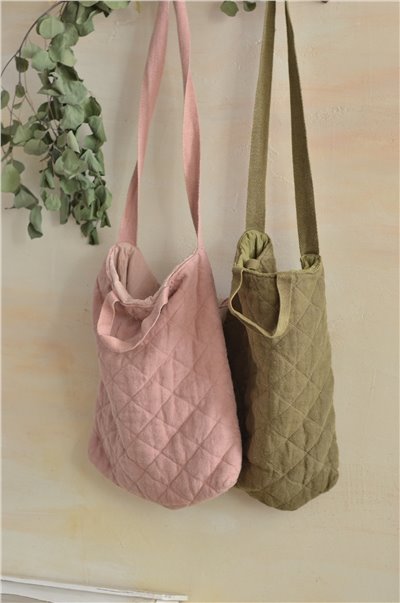 { Charvet Editions }∞ BESACE 亞麻包 (2色)