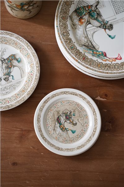 { Gienfrance }∞  CHEVAUX DU VENT 餐盤 12.8cm 