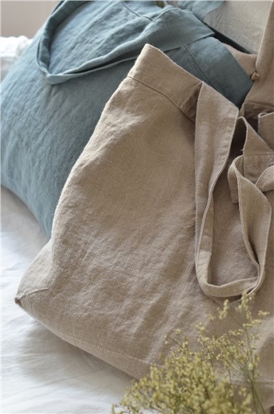 { Charvet Editions }∞ ESCAPDE 亞麻包（2色）
