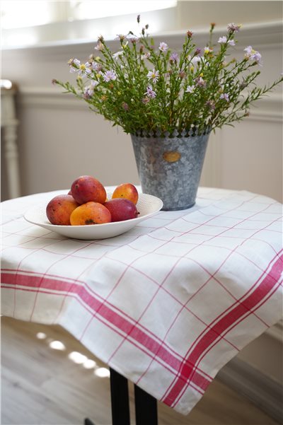 {LIBECO} ∞ PARMA 格紋亞麻方巾 ∞ 70x70cm （2色）